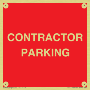 CONTRACTOR PARKING